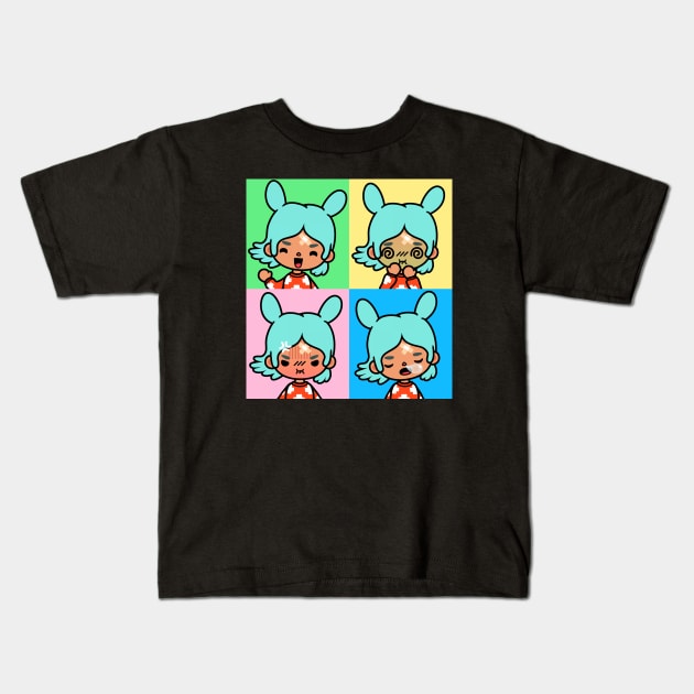 Toca Boca Kids T-Shirt by Finainung